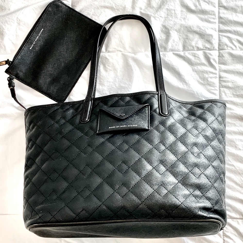 Marc By Marc Jacobs Quilted Leather Tote